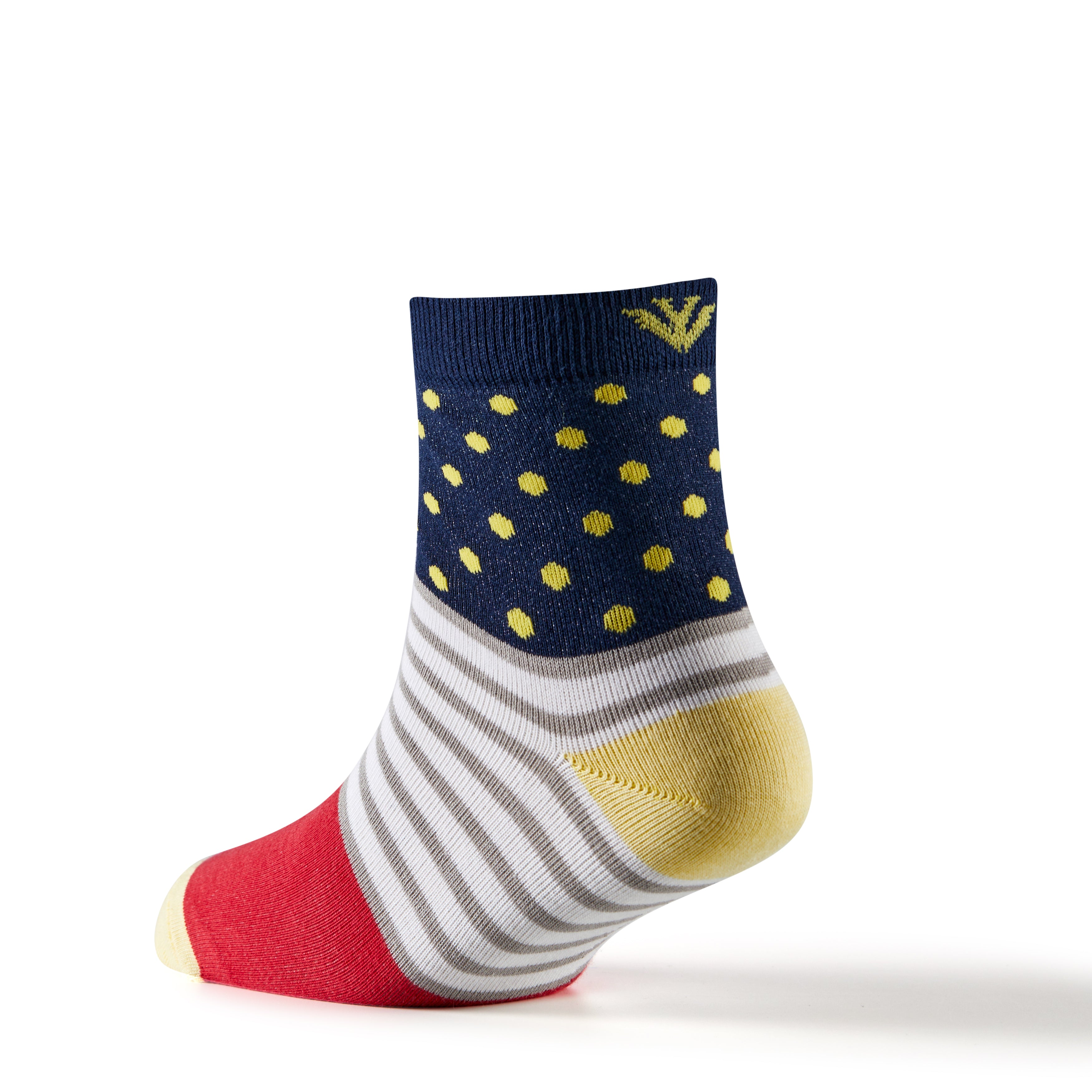 Young Wings Multicolor Self Design Free Size Ankle length Causal & Formal Wear Socks-(Pack of 5, Style no.2719-M1)