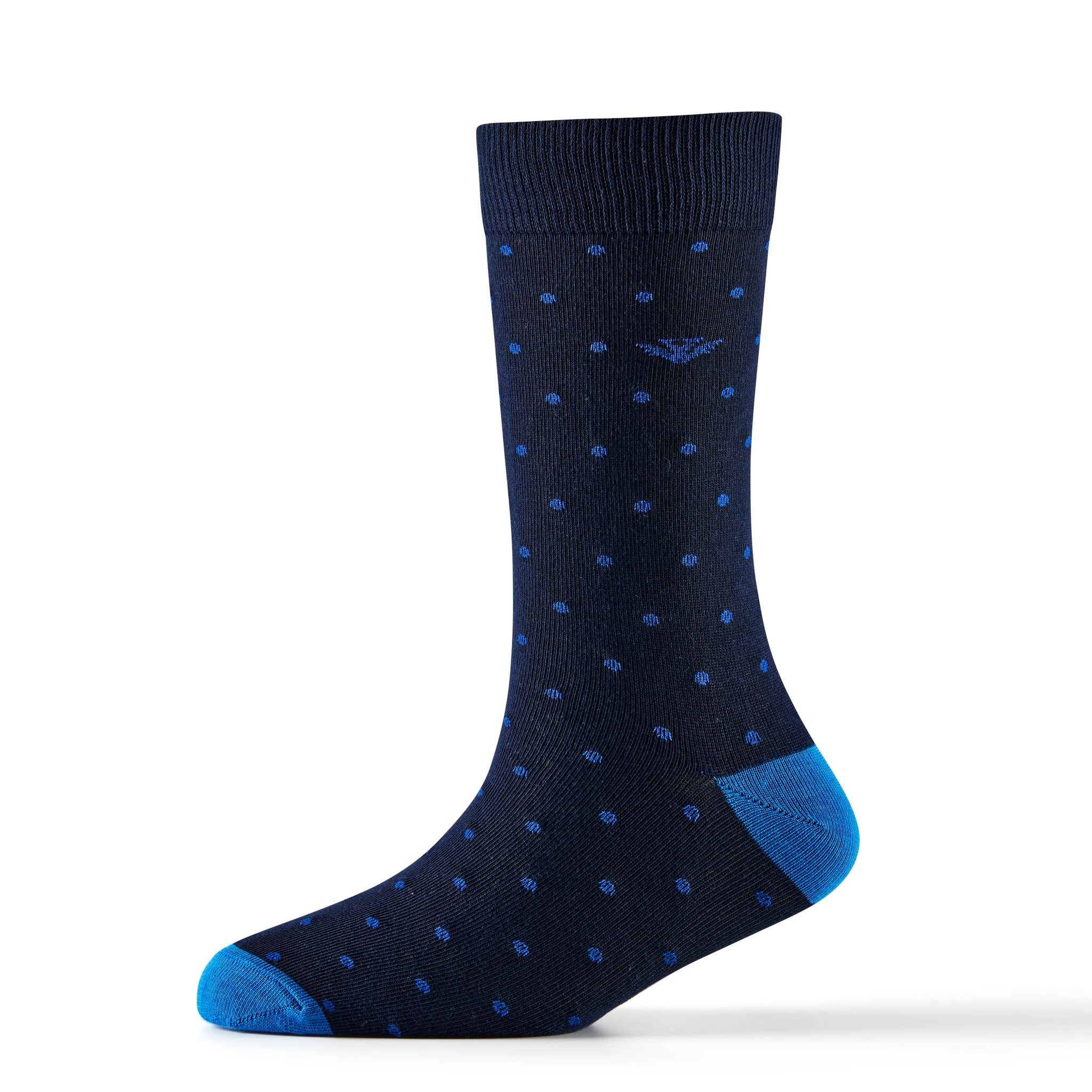 Young Wings Multicolor Dots Design Free Size Calf Length Causal & Formal Wear Socks-(Pack of 5, Style no.3702-M1)