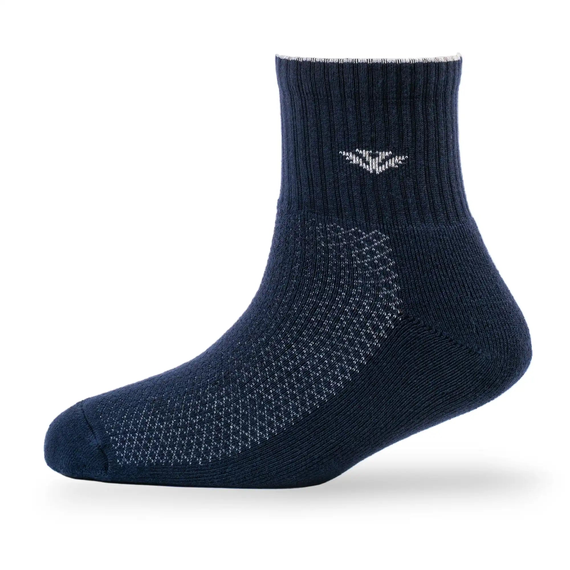 Young Wings Men's Multi Colour Cotton Fabric Design Ankle Length Socks - Pack of 3, Style no. M1-2118 N