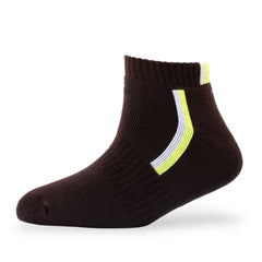 Young Wings Men's Multi Colour Cotton Fabric Design Low Ankle Length Socks - Pack of 3, Style no. 1606-M1