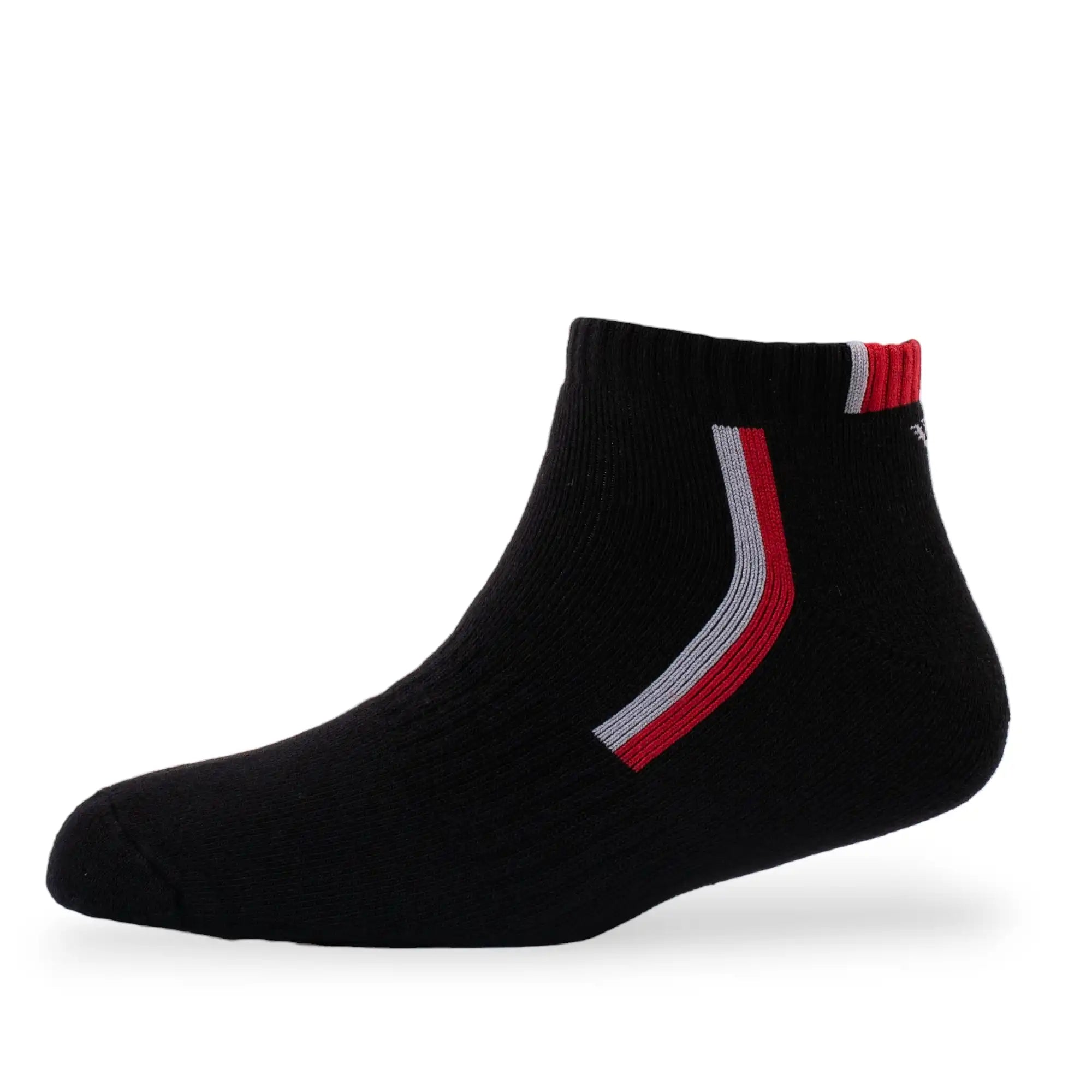 Young Wings Men's Multi Colour Cotton Fabric Design Low Ankle Length Socks - Pack of 3, Style no. 1606-M1
