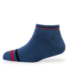 Young Wings Men's Multi Colour Cotton Fabric Design Low Ankle Length Socks - Pack of 3, Style no. 1603-M1