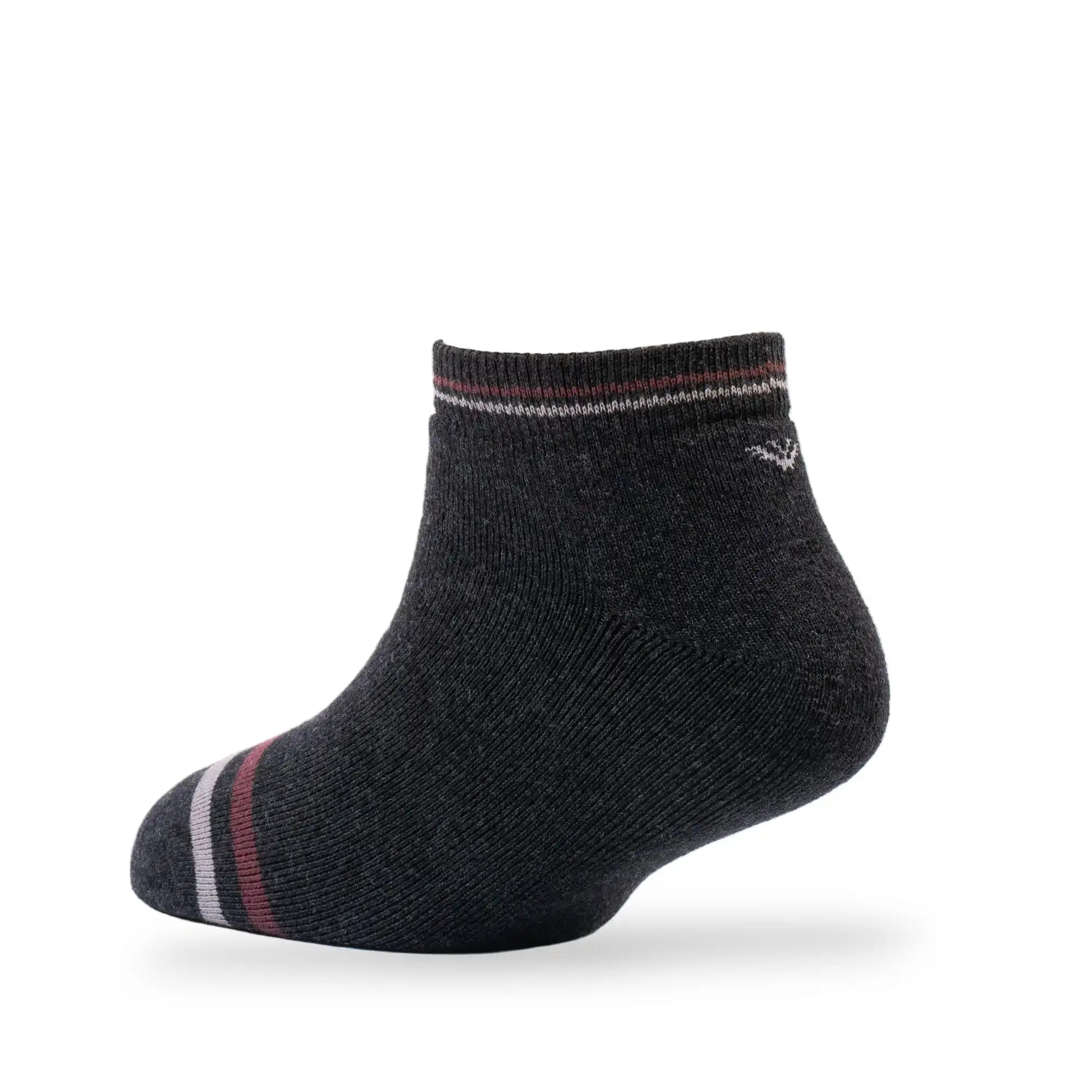 Young Wings Men's Multi Colour Cotton Fabric Design Low Ankle Length Socks - Pack of 3, Style no. 1603-M1