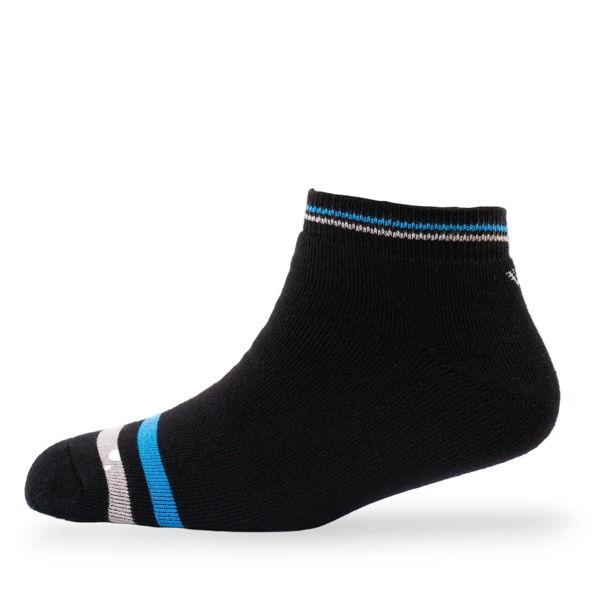 Young Wings Men's Multi Colour Cotton Fabric Design Low Ankle Length Socks - Pack of 3, Style no. 1603-M1