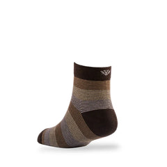 Young Wings Men's Multi Colour Cotton Fabric Design Ankle Length Socks - Pack of 5, Style no. 2728-M1