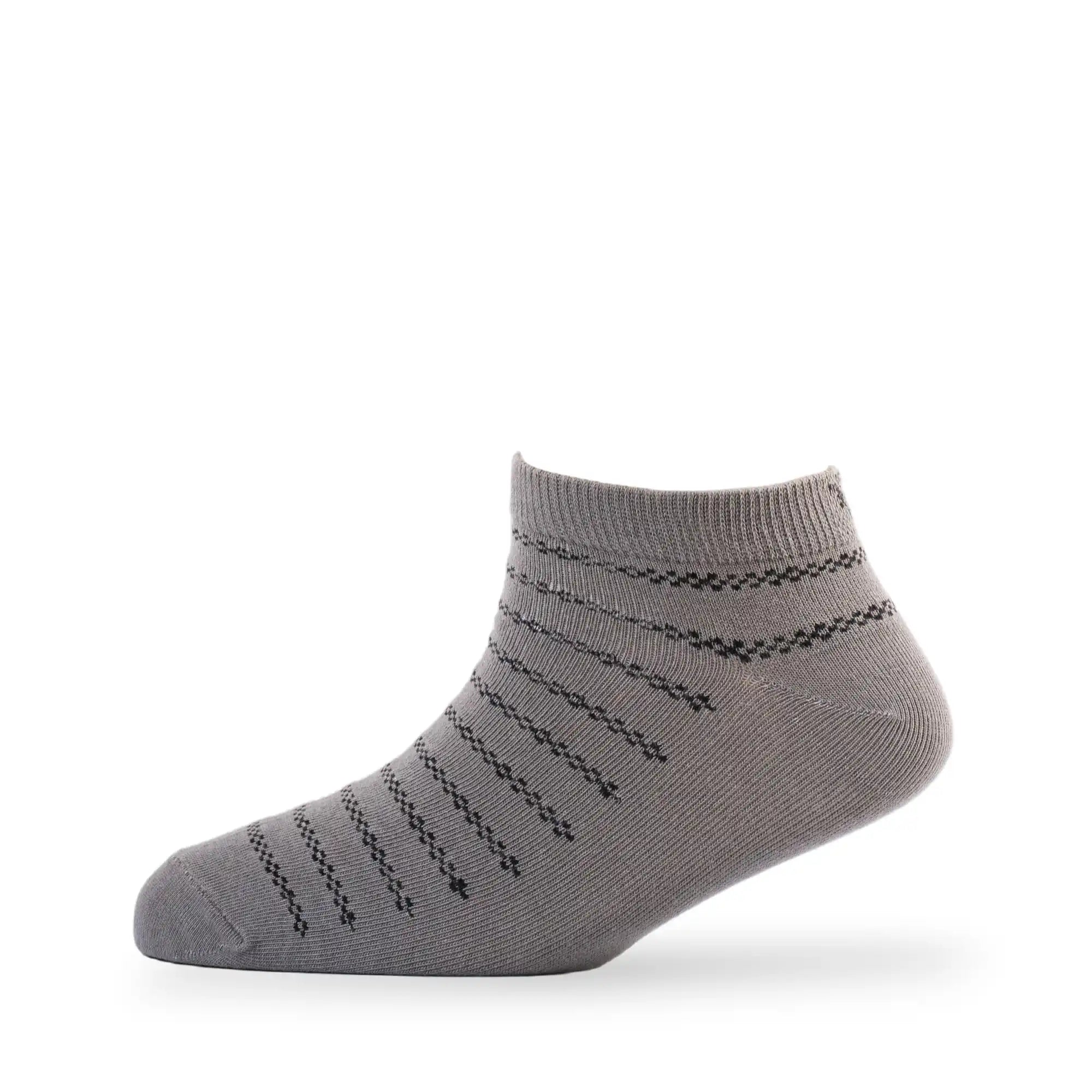 Young Wings Men's Multi Colour Cotton Fabric Design Low Ankle Length Socks - Pack of 5, Style no. 1714-M1