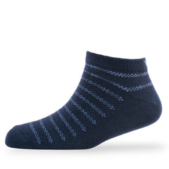 Young Wings Men's Multi Colour Cotton Fabric Design Low Ankle Length Socks - Pack of 5, Style no. 1714-M1