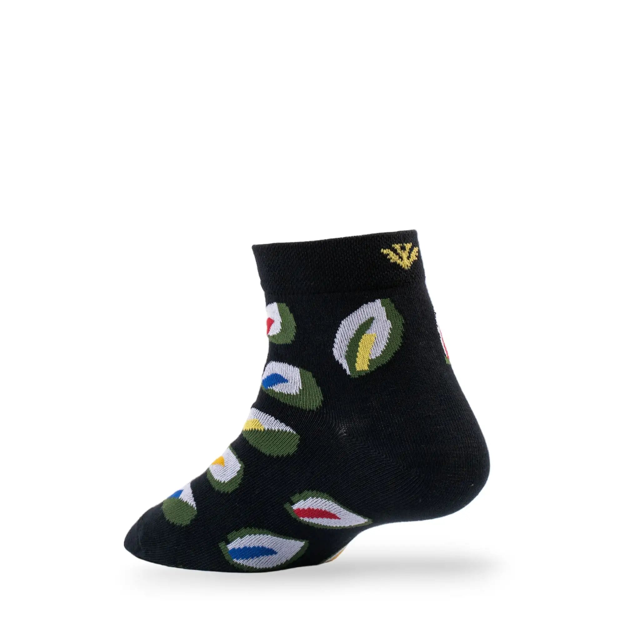 Young Wings Women's Multi Colour Cotton Fabric Solid Ankle Length Socks - Pack of 5, Style no. 5115-W1