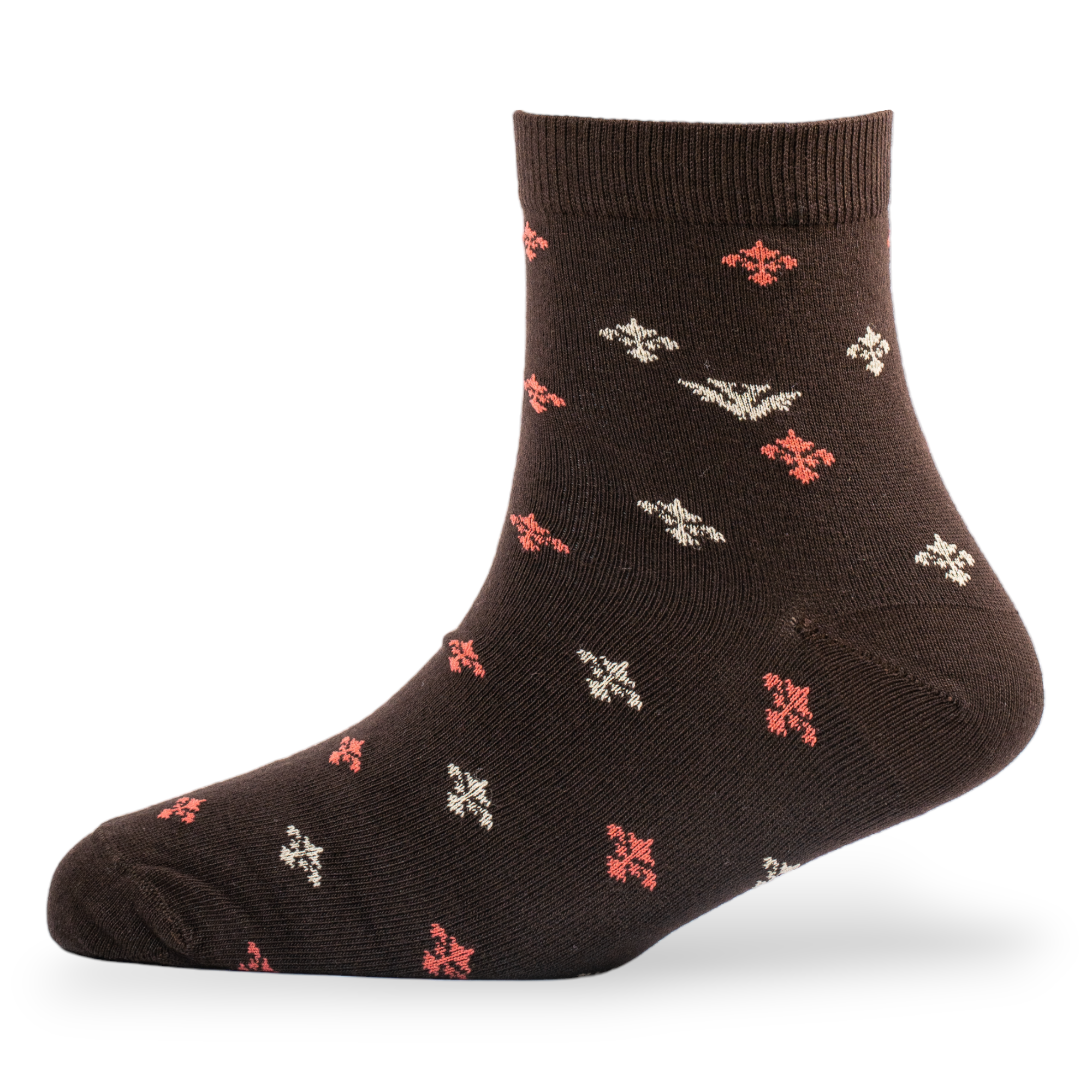 Young Wings Men's Multi Colour Cotton Fabric Design Ankle Length Socks - Pack of 5, Style no. 2722-M1