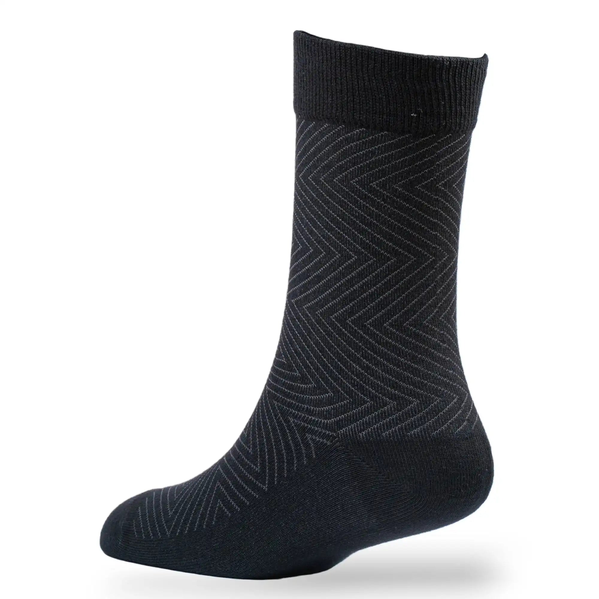 Young Wings Men's Multi Colour Cotton Fabric Solid Full Length Socks - Pack of 5, Style no. 3304-M1