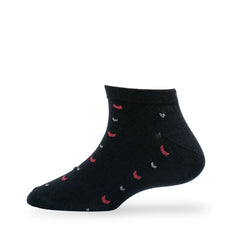 Young Wings Men's Multi Colour Cotton Fabric Design Low Ankle Length Socks - Pack of 5, Style no. 1706-M1