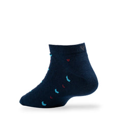 Young Wings Men's Multi Colour Cotton Fabric Design Low Ankle Length Socks - Pack of 5, Style no. 1706-M1