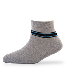 Young Wings Men's Multi Colour Cotton Fabric Stripe Ankle Length Socks - Pack of 5, Style no. M1-2141 N