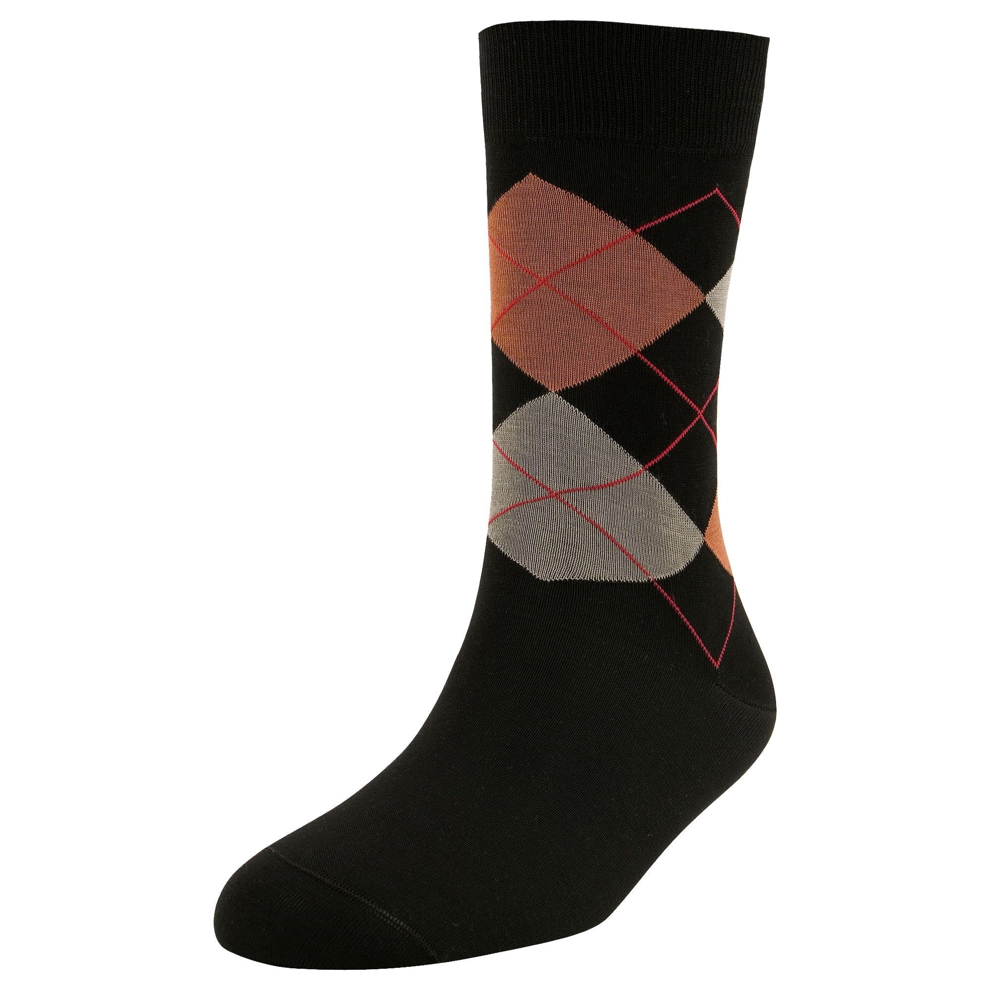 Men's Fashion Argyle Standard Length Socks