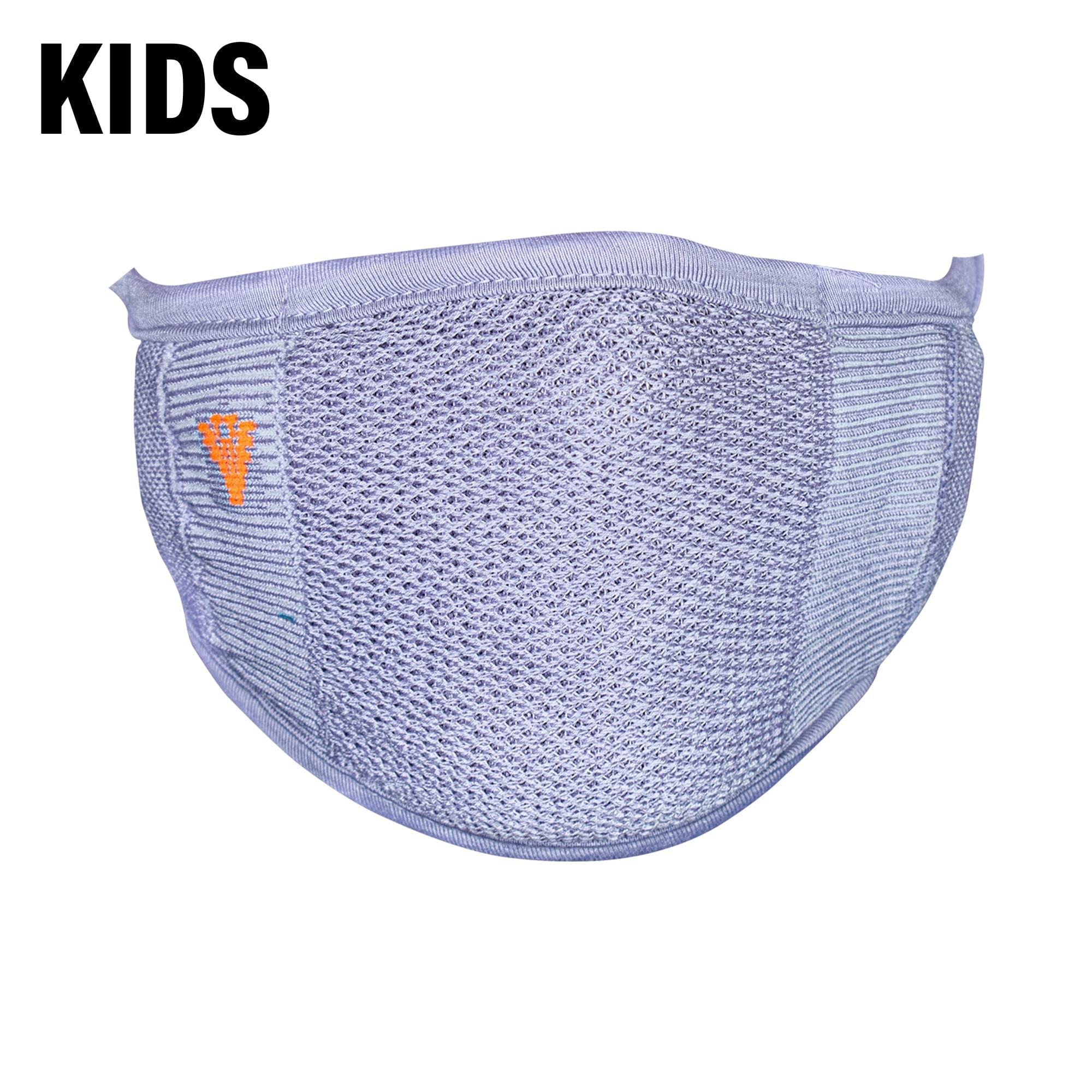 2-Layer Anti-Bacterial Protection Mask for Kids, Fashion Coloured -Size - Medium (8-12 Yrs) - Pack of 1