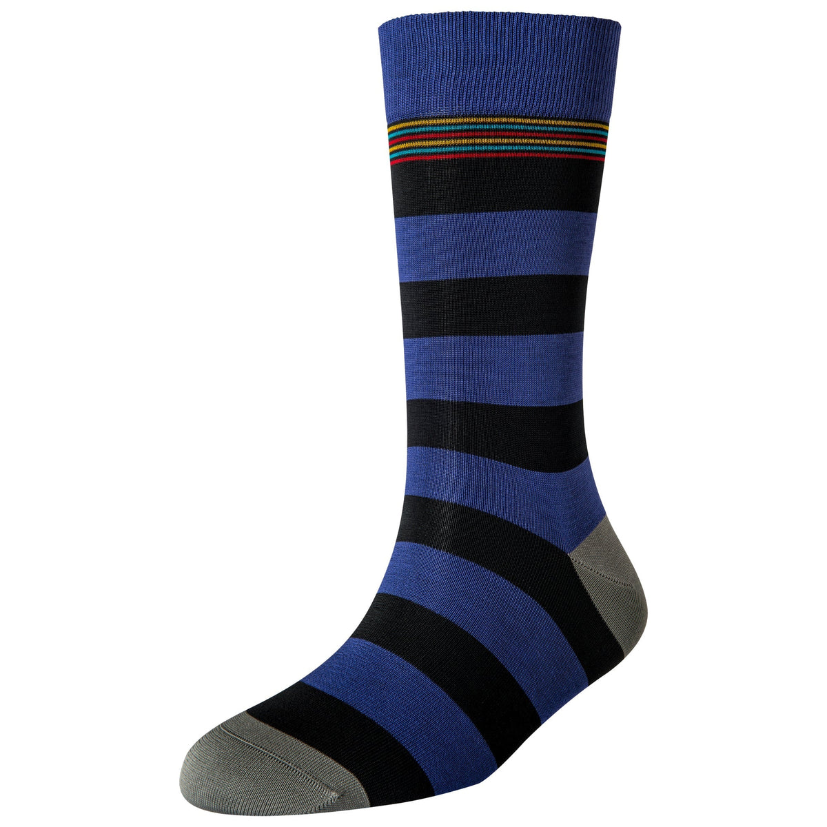 Men's Broad Stripe Standard Length Socks