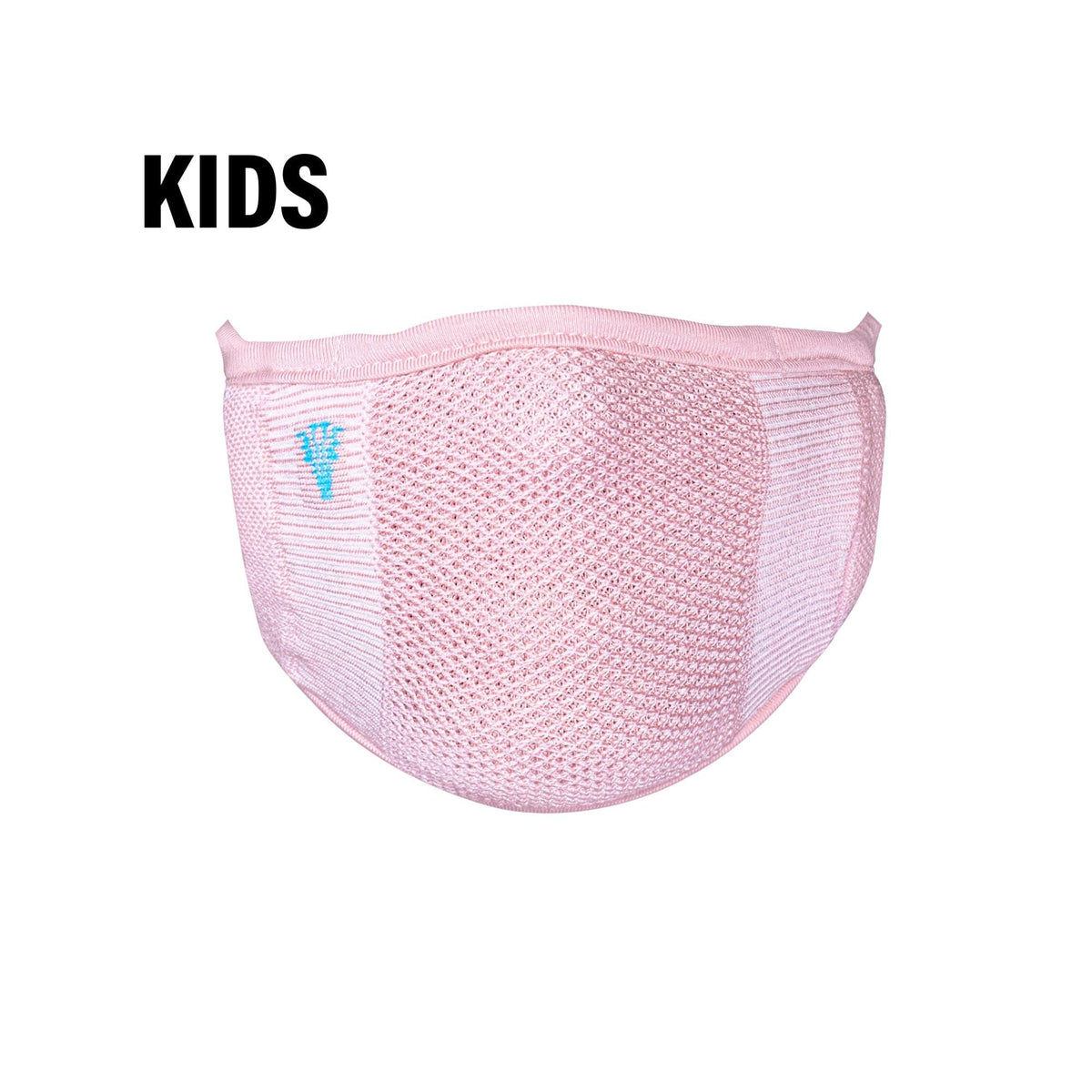 2-Layer Anti-Bacterial Protection Mask for Kids, Fashion Coloured -Size - Medium (8-12 Yrs) - Pack of 1