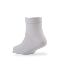 Young Wings Men's White Colour Cotton Fabric Solid Ankle Length Socks - Pack of 5, Style no. M1-224