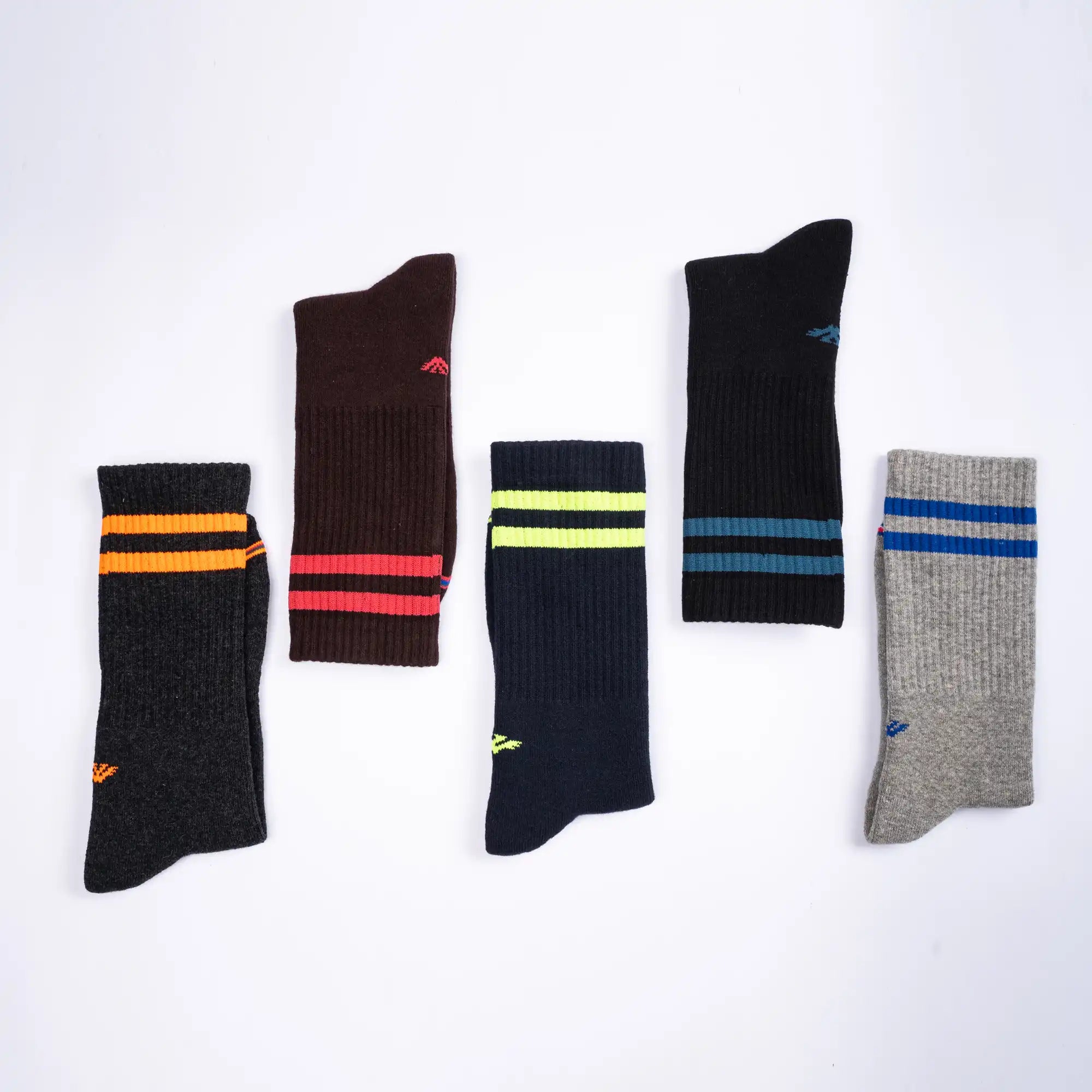Young Wings Men's Multi Colour Cotton Fabric Design Full Length Socks - Pack of 3, Style no. M1-372