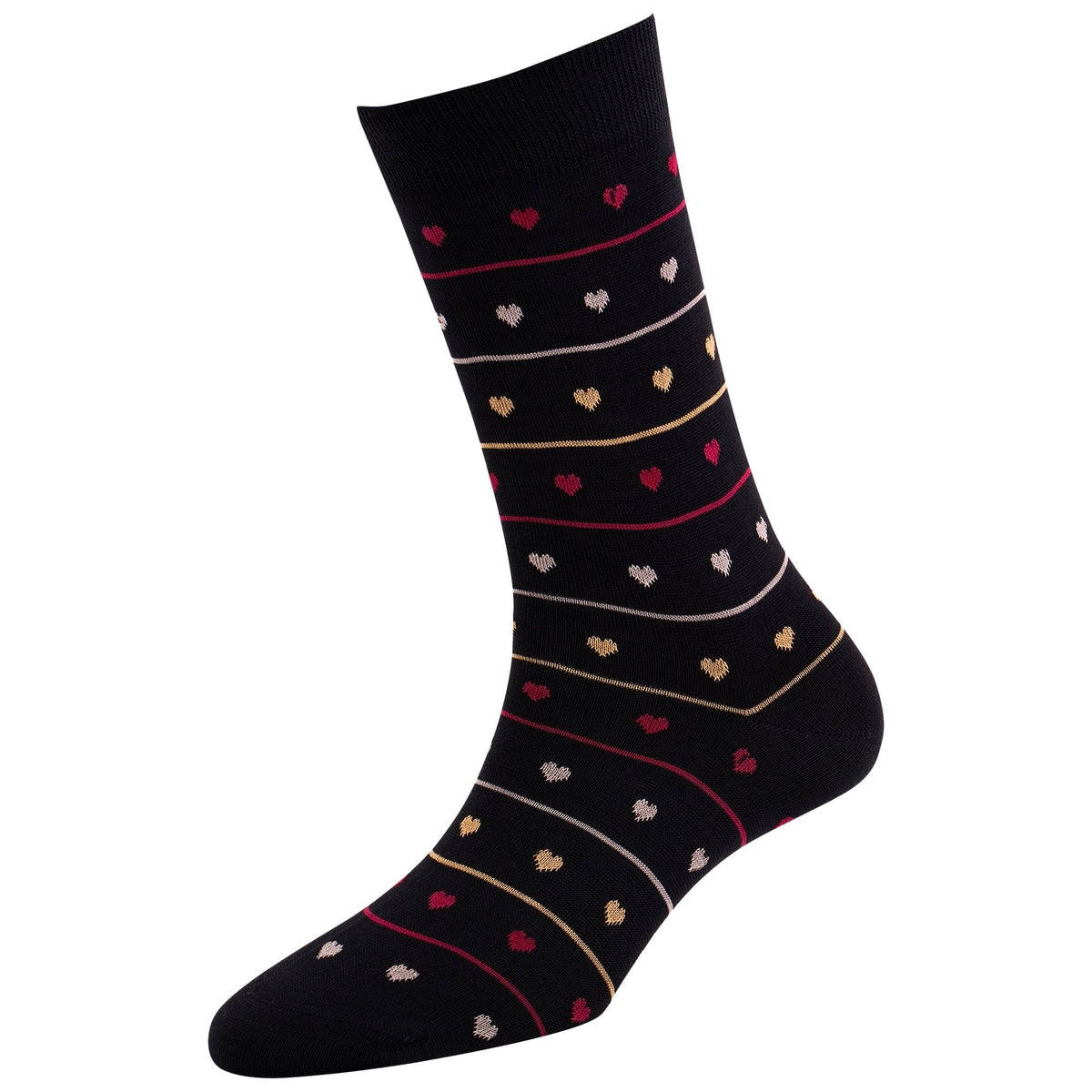 Women's Fashion Heart Stripe Socks