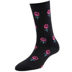 Women's Fashion Rose Socks
