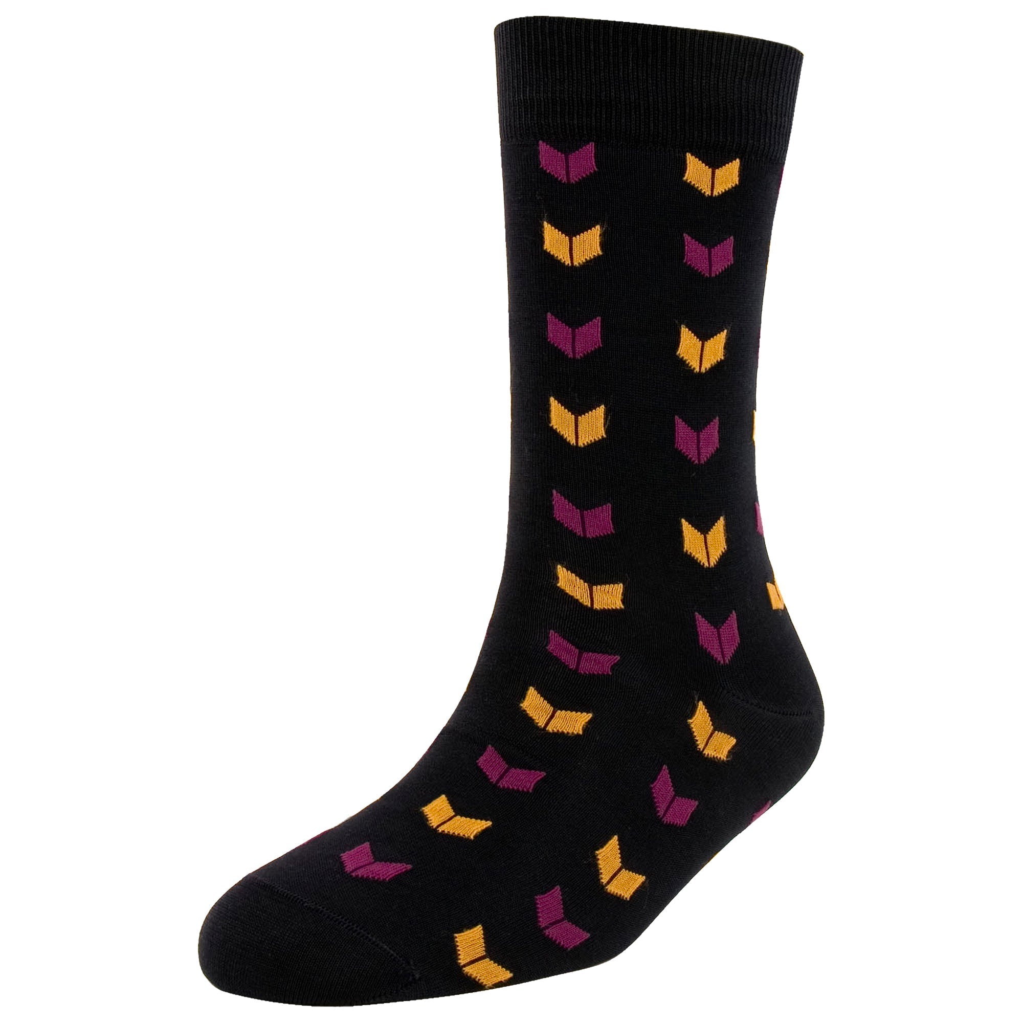 Men's Fashion Arrow Standard Length Socks