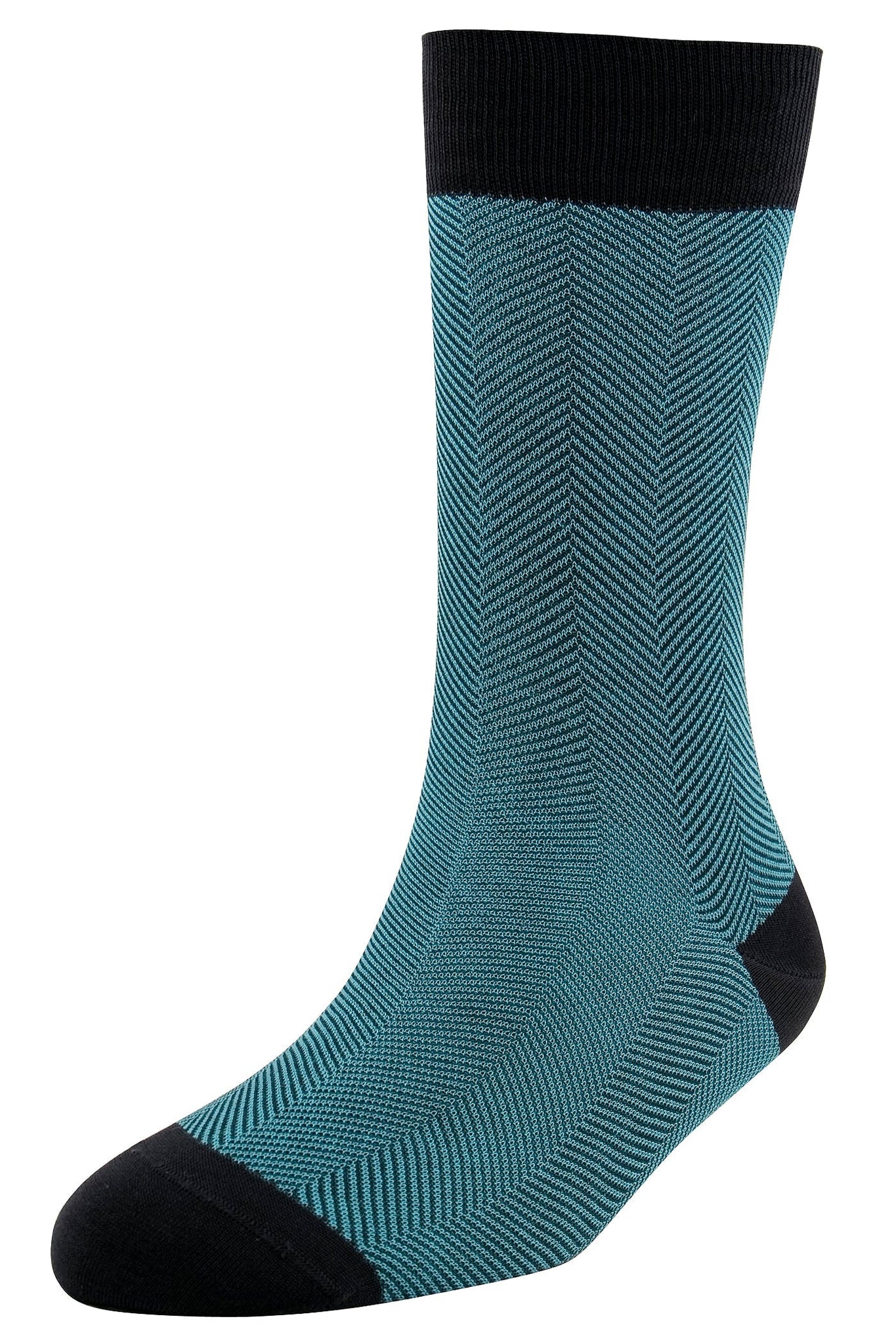 Men's Fashion Herringbone Standard Length Socks