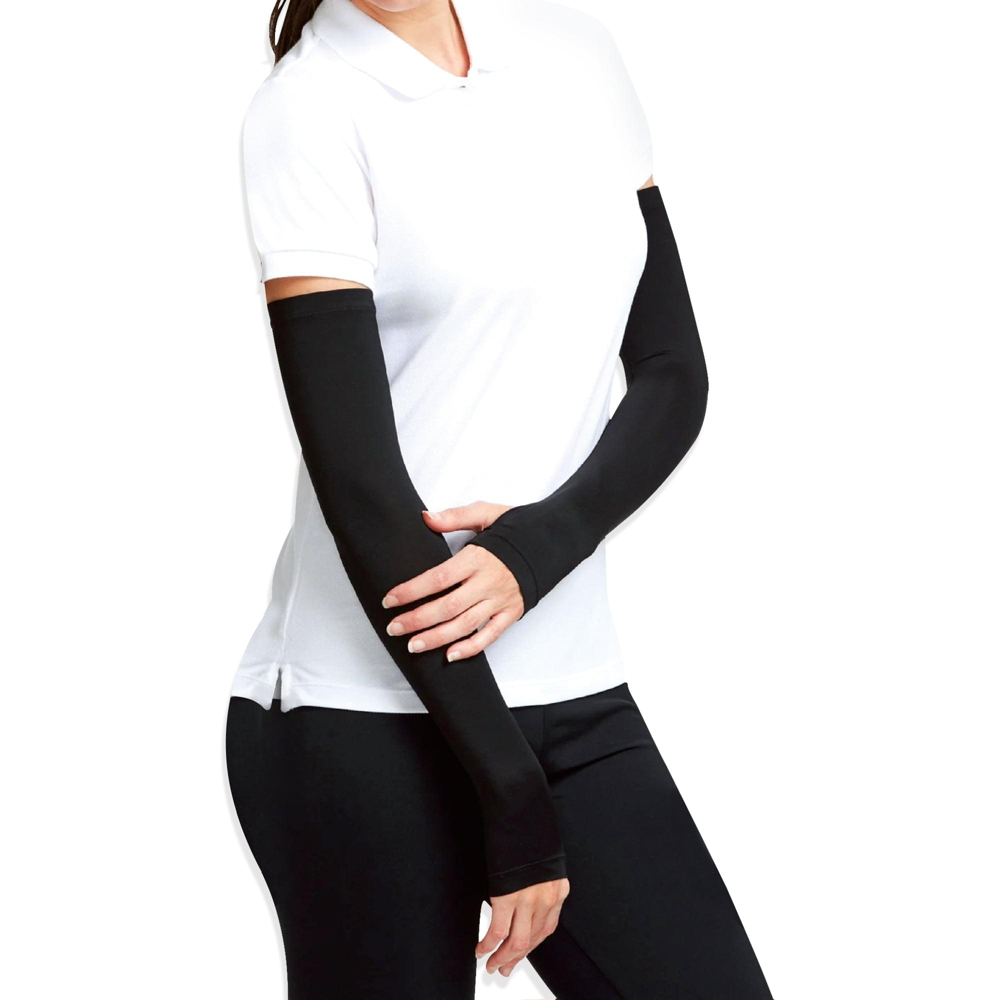 Antibacterial Arm Protectors/Sleeves for Women (Pack of 1 - Pair, UPF 50+)