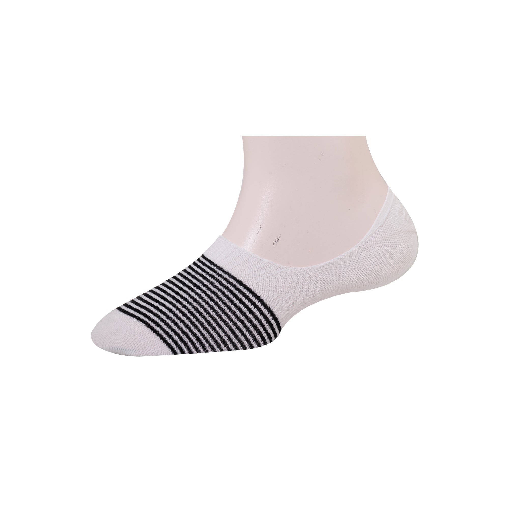 Men's Invisible/No-Show Stripe Socks