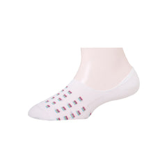Men's Invisible/No-Show Multicolor Square Socks