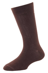 Men's FL012 Pack of 3 Cotton Solid Crew Socks