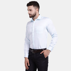 Men's Luthai Supima Mercerised Cotton Solid Regular Fit Dress Shirt