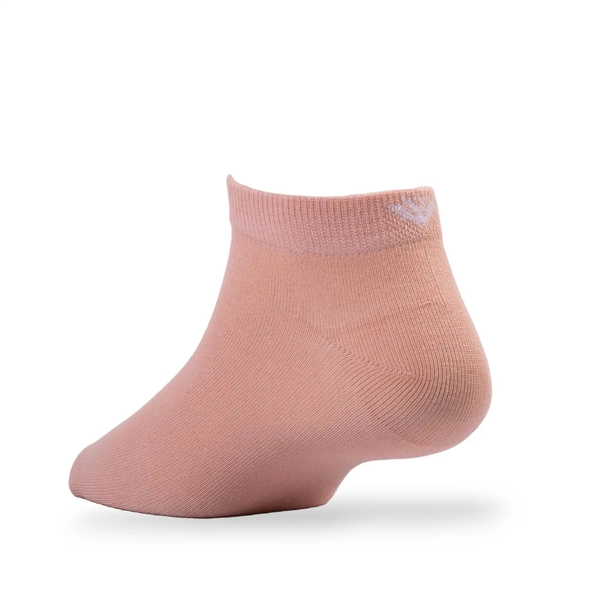 Young Wings Women's Multi Colour Cotton Fabric Solid Low Ankle Length Socks - Pack of 10, Style no. W1-6015