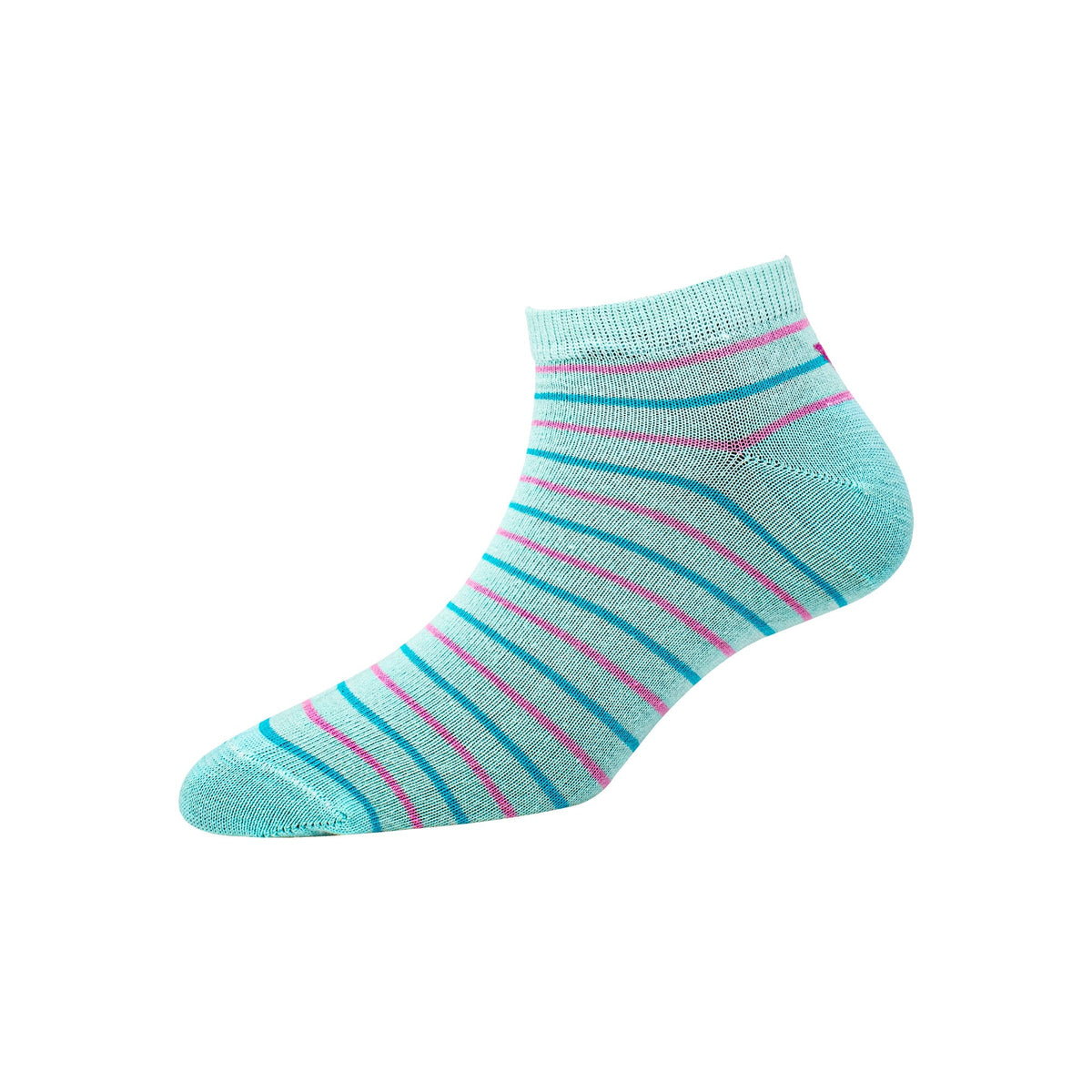 Women's YW-W1-4010 Ankle 2 Colour Stripe Socks