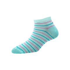 Women's YW-W1-4010 Ankle 2 Colour Stripe Socks