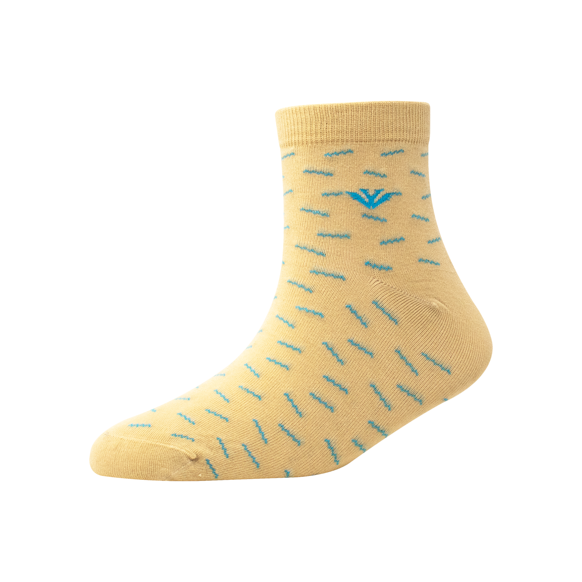 Men's YW-M1-267 Zig Zag Ankle Socks