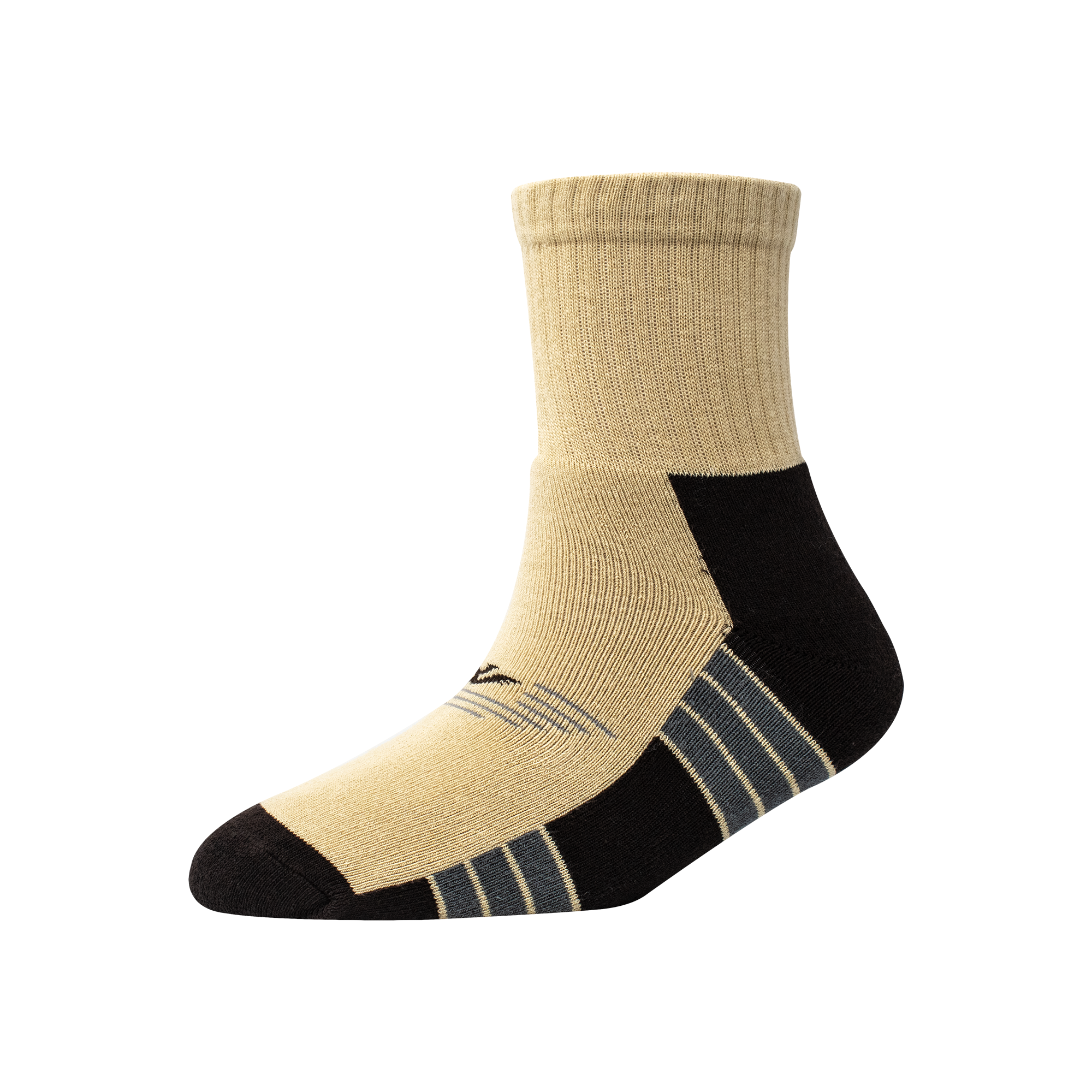 Men's YW-M1-256 Terry Sole Stripe Ankle Socks