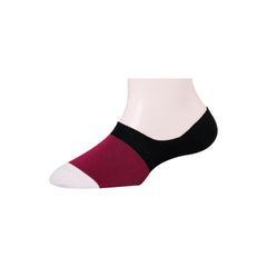 Men's Invisible/No-Show Color Block Socks