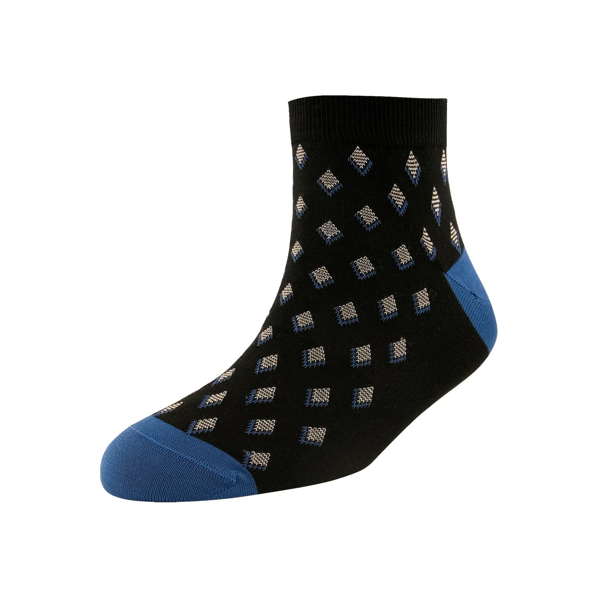 Men's Fashion Diamond Blocks Ankle Socks
