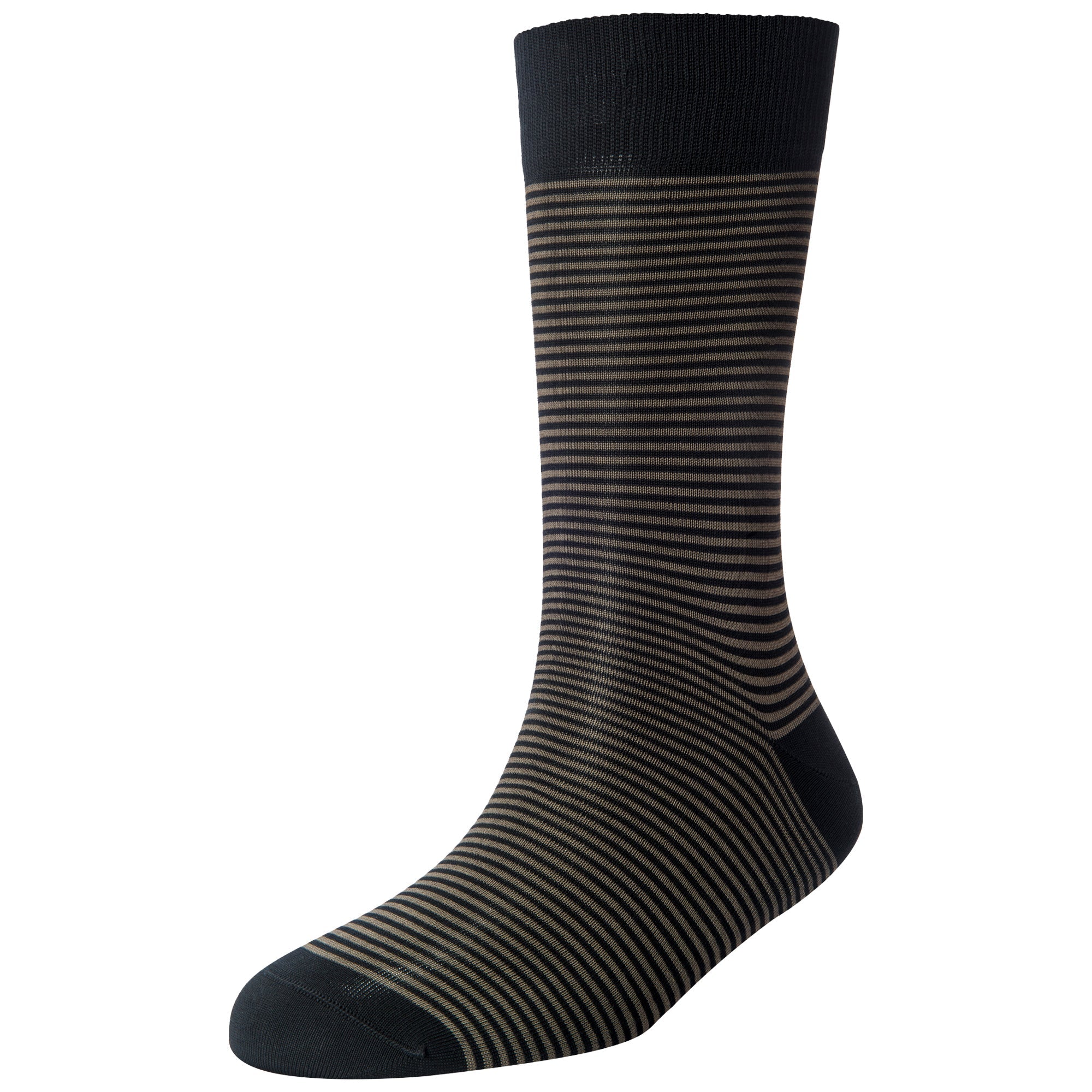 Men's Pin Stripe Standard Length Socks