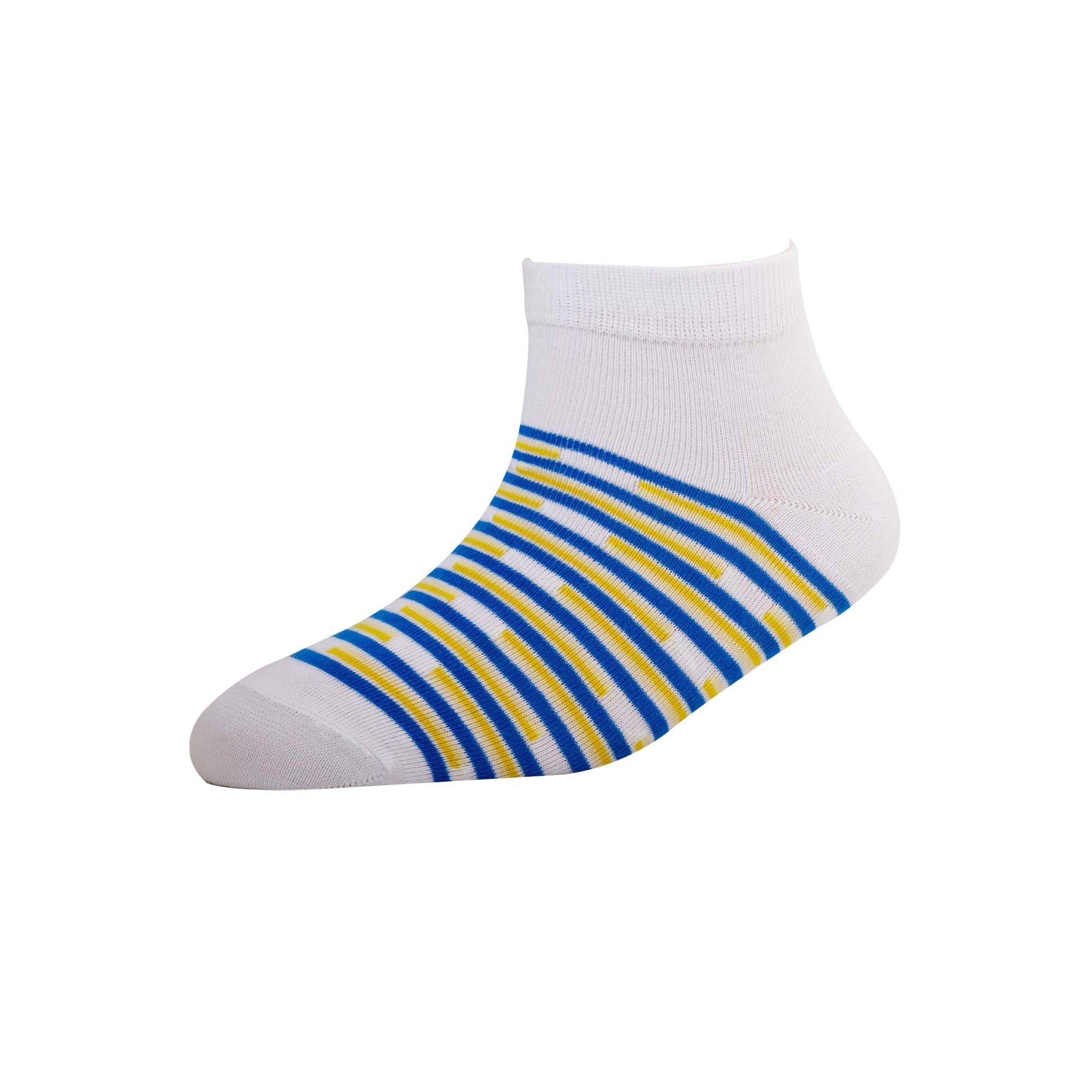 Men's YW-M1-238 Fashion Brick Stripe Ankle Socks