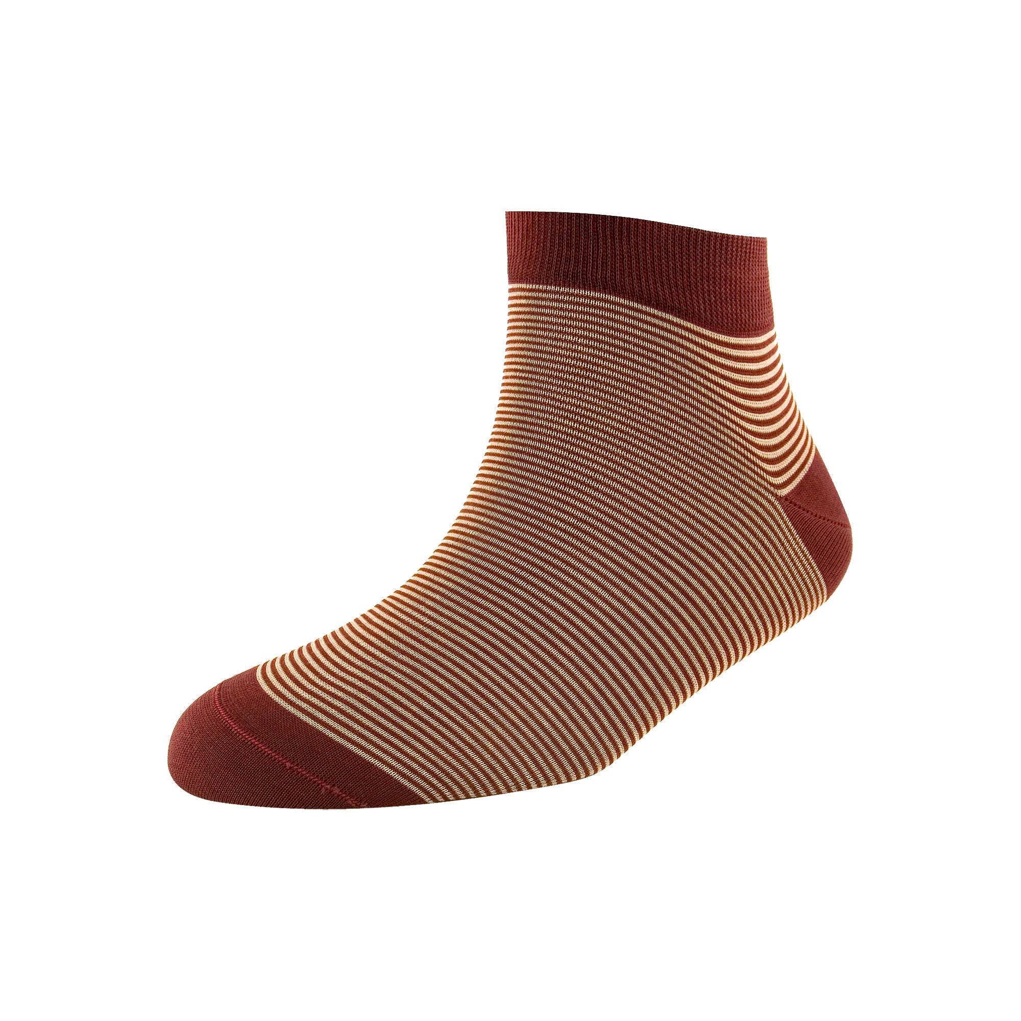 Men's Pin Stripe Ankle Socks