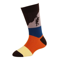 Men's FL014 Pack of 3 Cotton Fashion Crew Socks