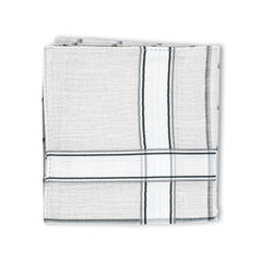 Men's Imerial Premium Cotton Handkerchief - Pastel Stripe