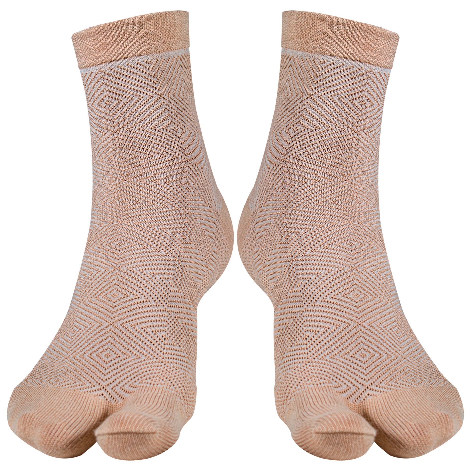 Young Wings Antibacterial Womens Cotton Thumb Ankle Socks WS1002 - Pack of 3