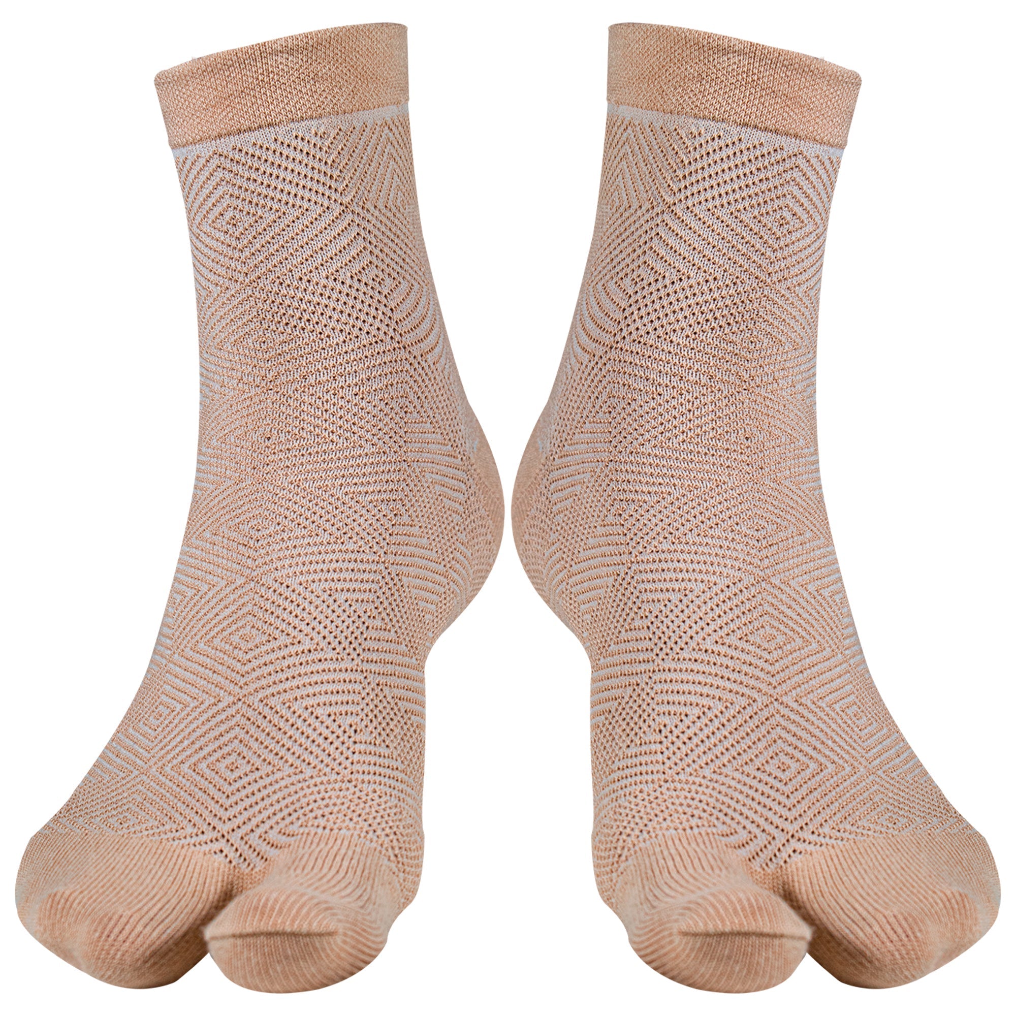 Young Wings Antibacterial Womens Cotton Thumb Ankle Socks WS1002 - Pack of 3