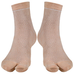 Young Wings Antibacterial Womens Cotton Thumb Ankle Socks WS1002 - Pack of 3