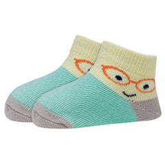 Kids Cotton Antibacterial Ankle length Socks - YW-ASP-8015 - Pack of 5 Pairs