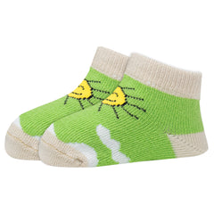 Kids Cotton Antibacterial Ankle length Socks - YW-ASP-8018 - Pack of 5 Pairs