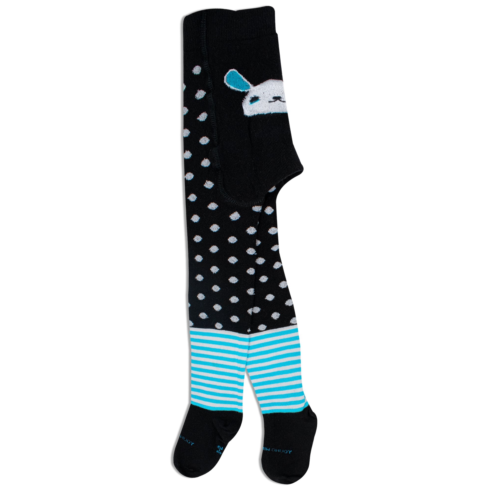 Young Wings Antibacterial Kids Circle & Stripe Design Tights - DT 1006 - Pack of 1